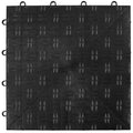 Black Interlocking Garage Floor Tiles G5217