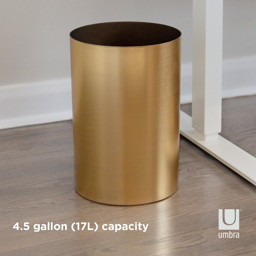 4.5 gal Open Top Bathroom Trash Can S29441