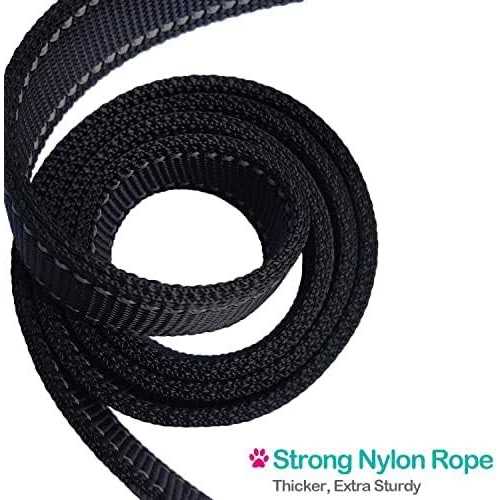 Short Padded Handle Heavy Duty Nylon Dog Leash R62332