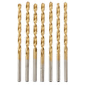 1/8 in. Titanium High Speed Steel Drill Bits, 7 Piece P27359