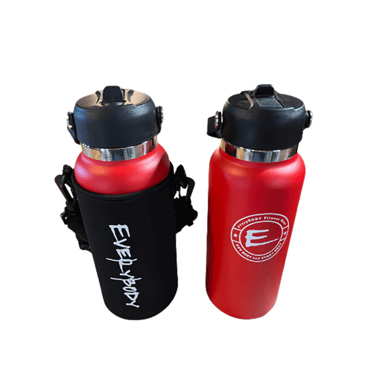 Red Stainless Steel 32 Ounce Water Bottle V5733
