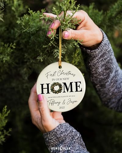 4" Wooden Hanging Christmas Ornament W3405