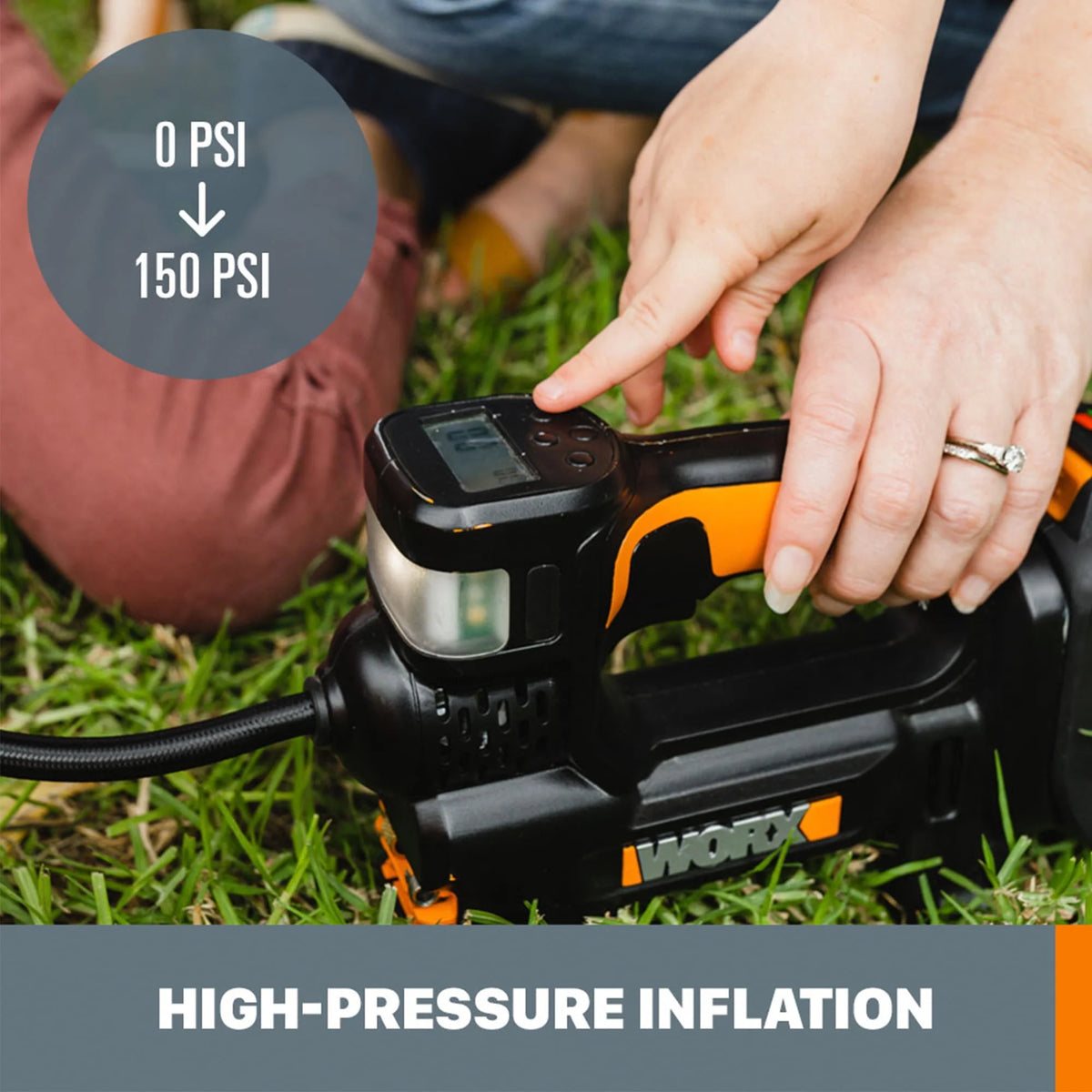 20V Portable Air Pump Inflator Y5029