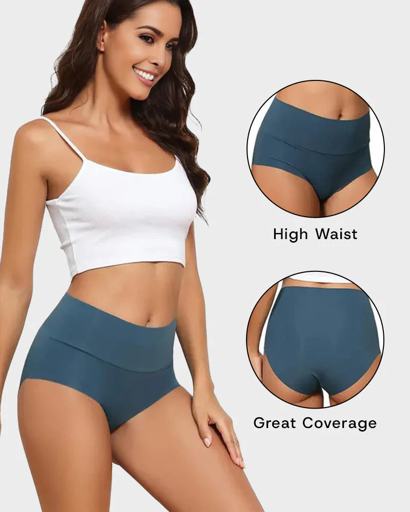 High-Waist No Show Panties 6 Pack C69397