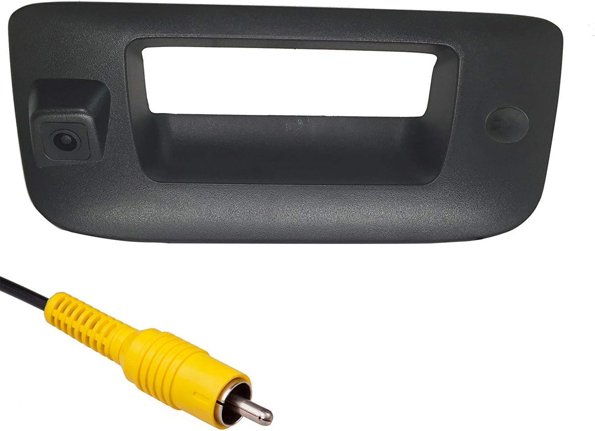 Black Tailgate Handle with Backup Camera O5162