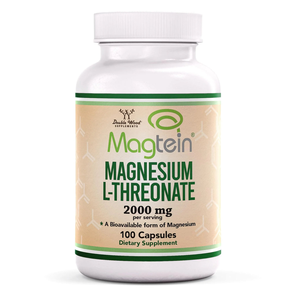 Magnesium L Threonate Capsules 2,000 mg 100 Capsules P26792