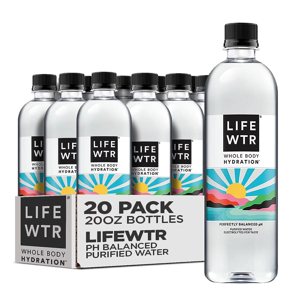 Purified Drinking Water 20 fl oz 20 Pack Plastic Bottles K803980