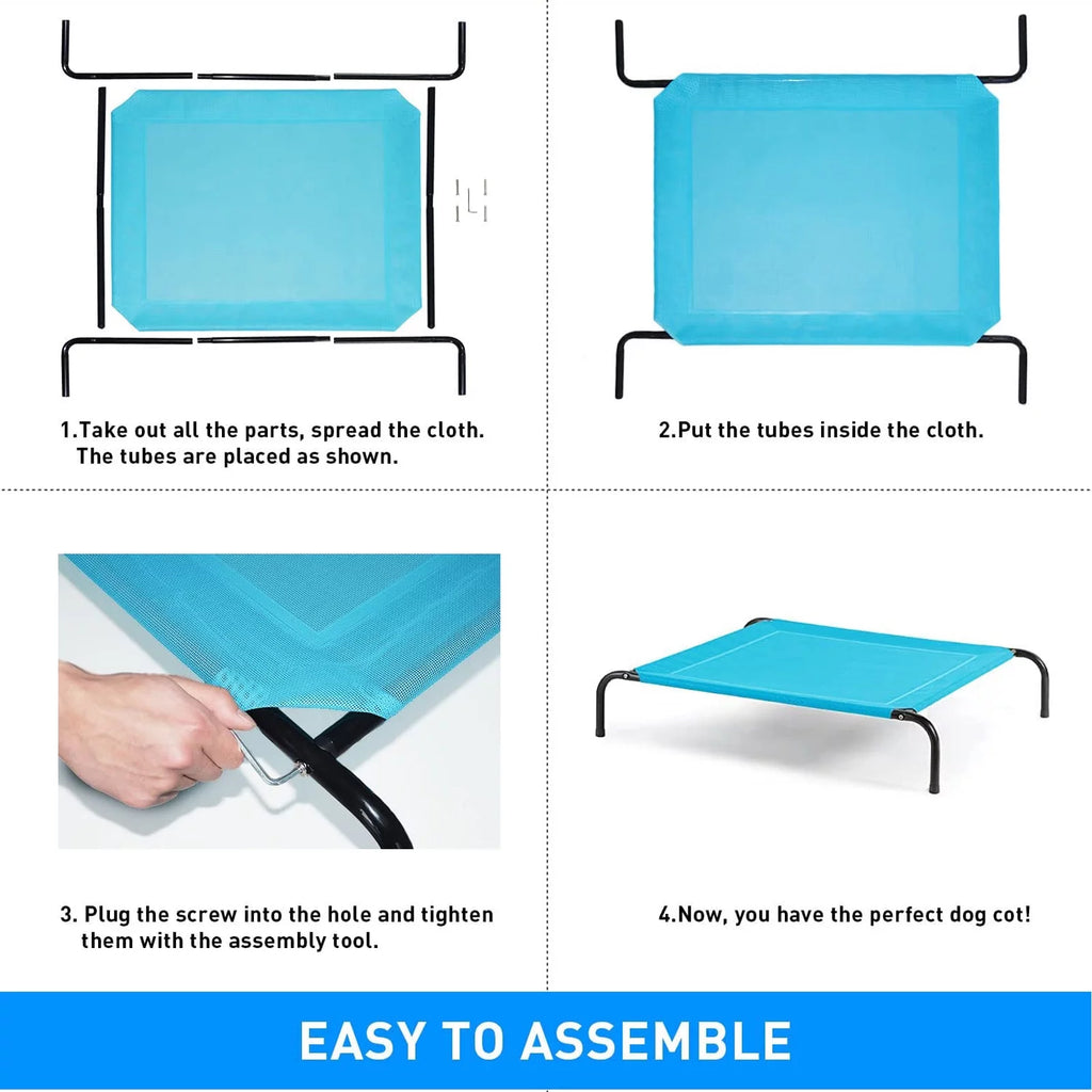 Extra Large Elevated Dog Bed Y144