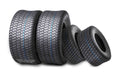 Set of 4 Lawn Mower Turf Tires 15x6-6 Front & 18x9.5-8 Rear O990075