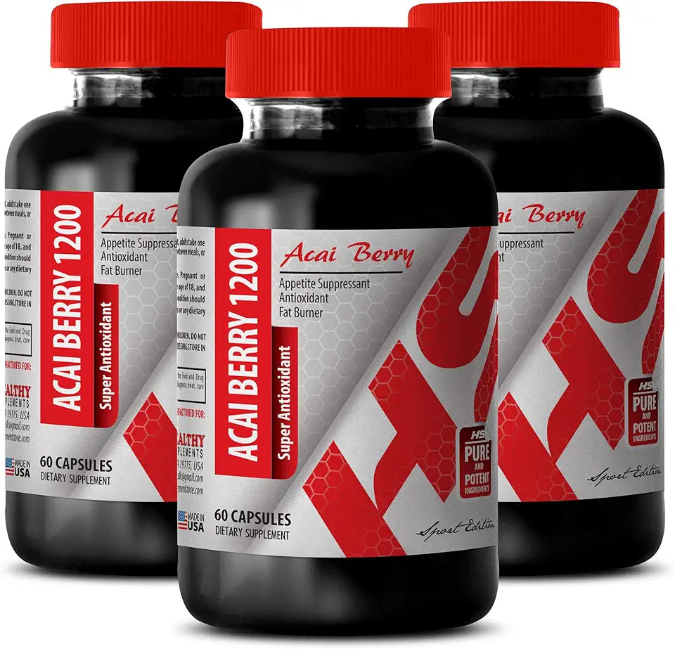 Acai Supplement Capsules S751