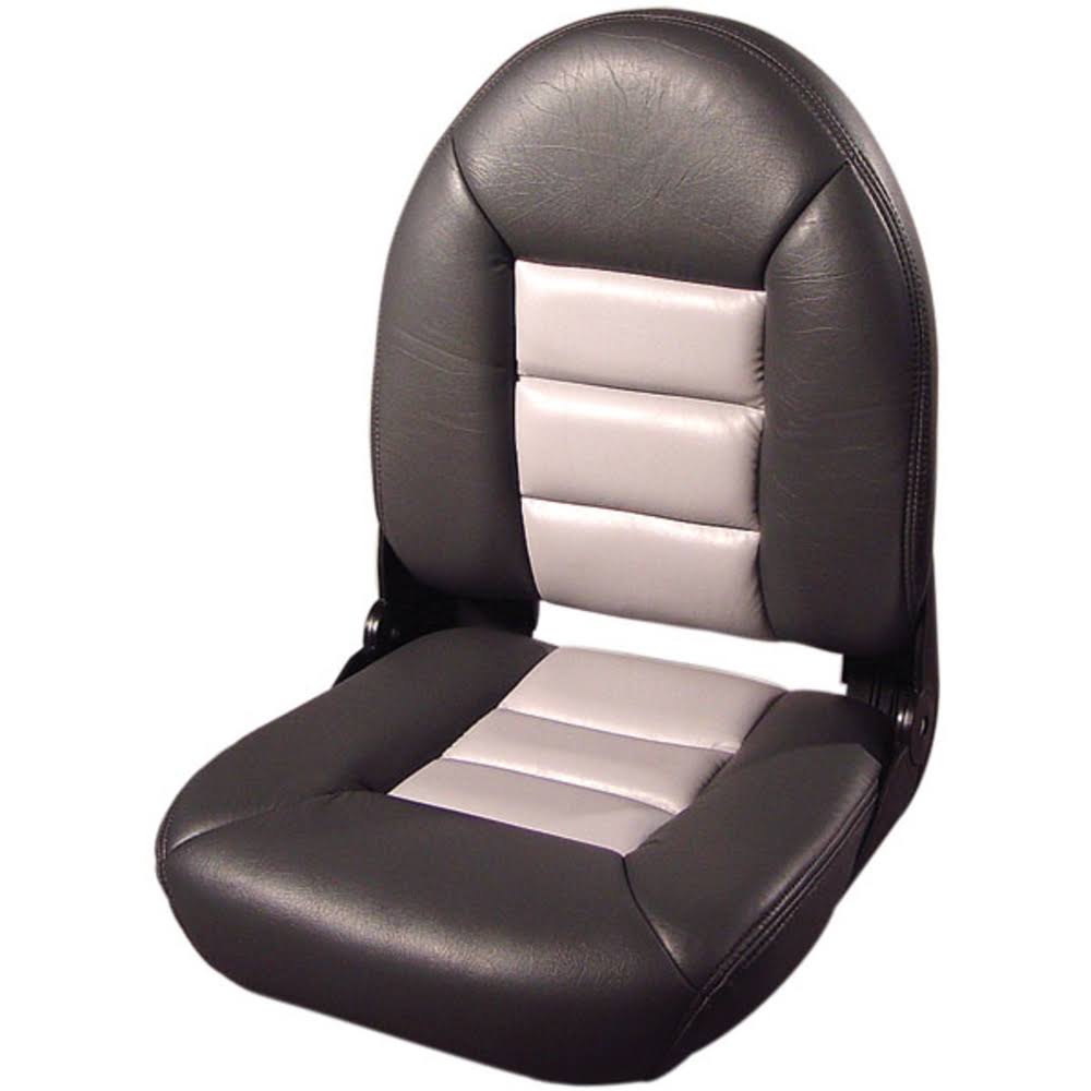 Gray & Charcoal High Back Seat K7866