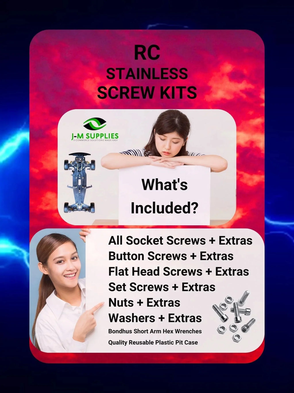Stainless Steel Screw Kit M411