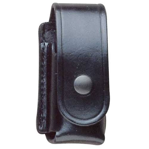 Black Chemical Spray Holder 4 oz Brass Snap A319