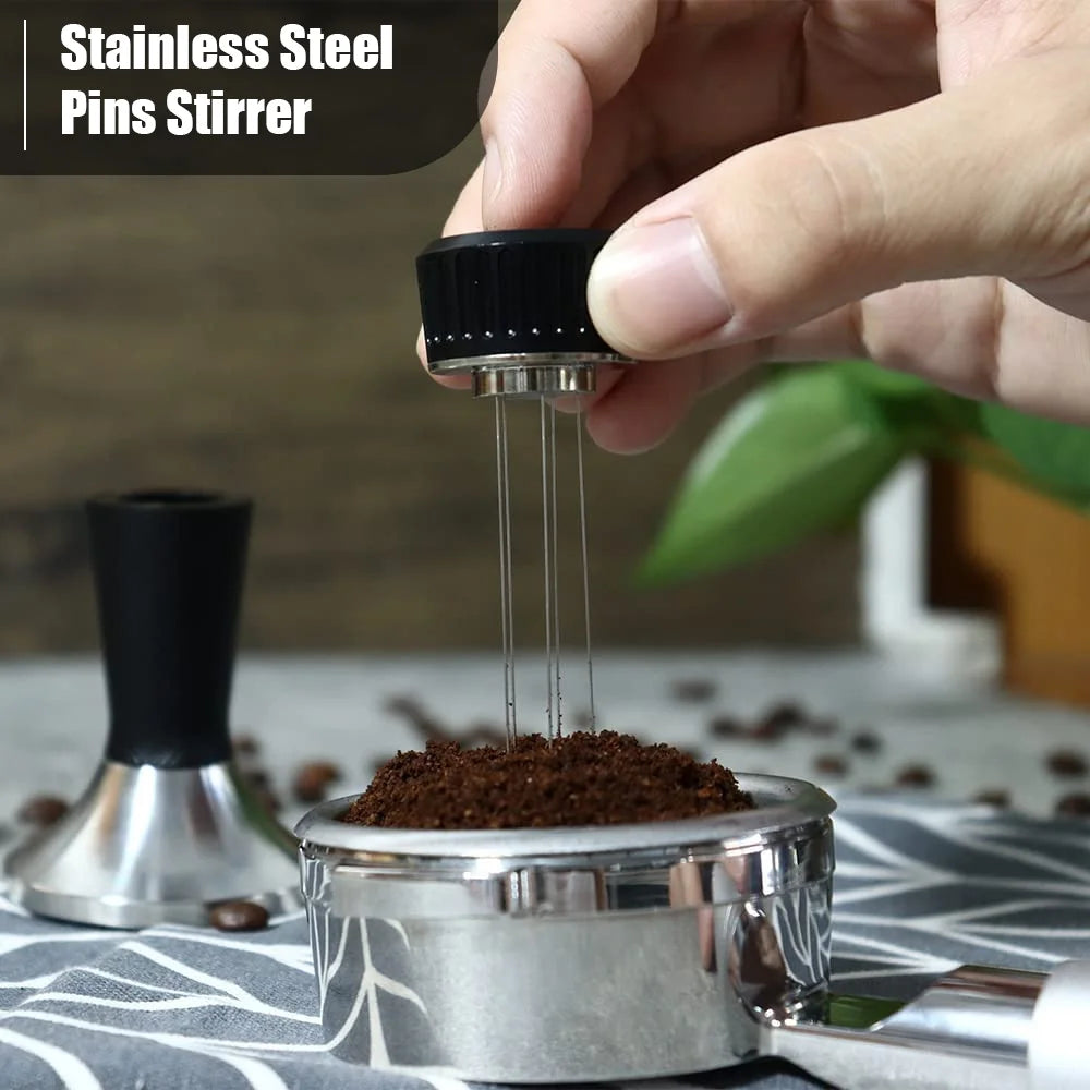 Stainless Steel Curved Espresso Stirrer Tool V7283