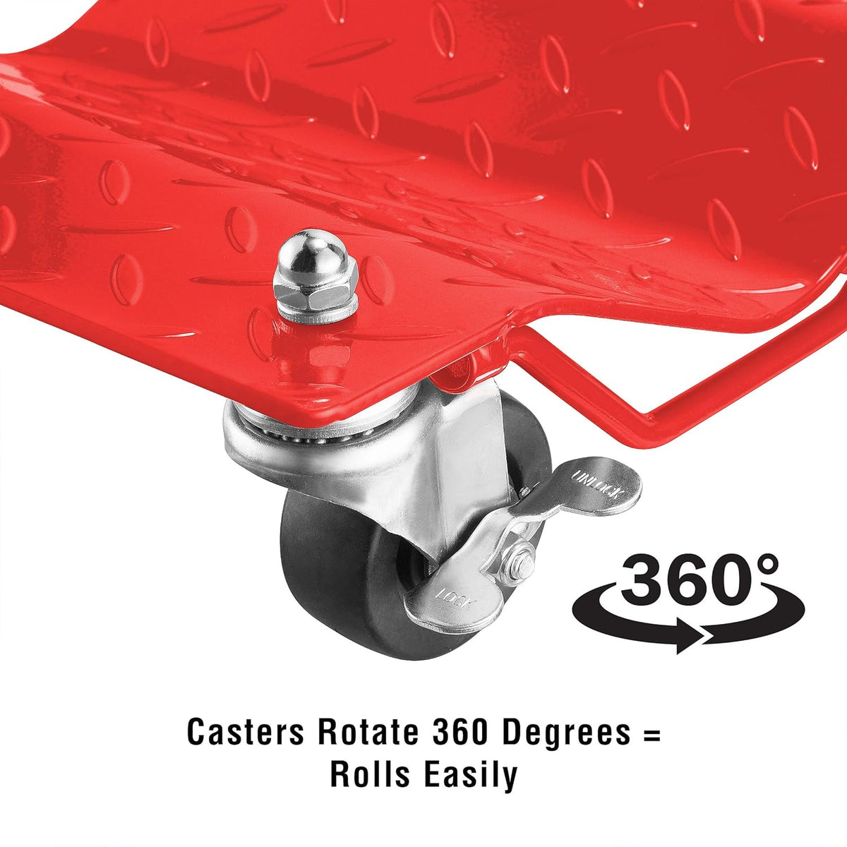 4-Piece Solid Steel Car Dolly Set E459