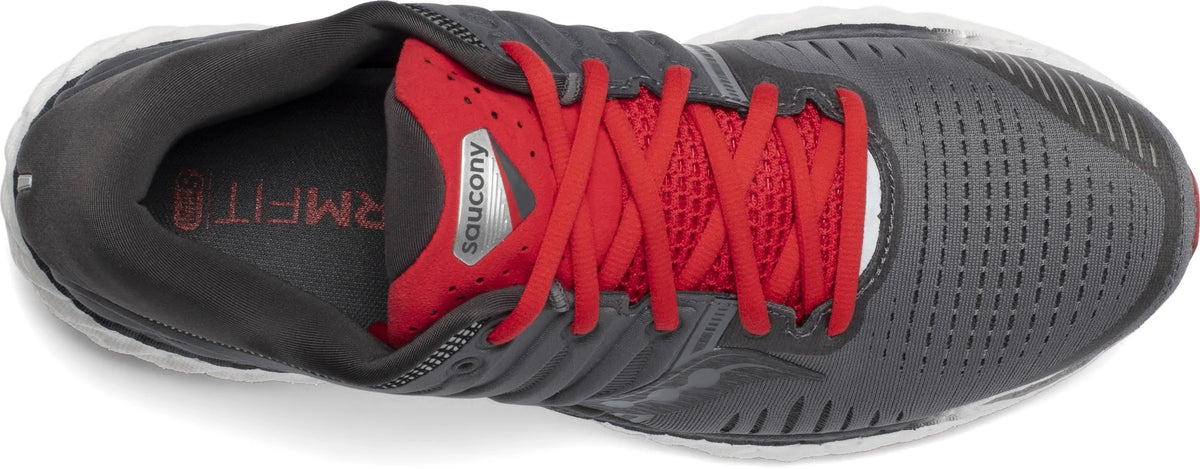 Charcoal/Red Size 9.5 Running Shoes N36924