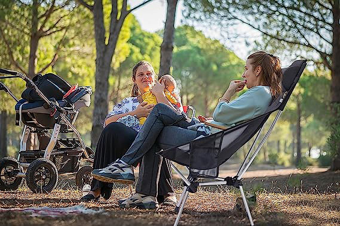 Ultralight High Back Folding Camping Chair with Carry Bag P4298