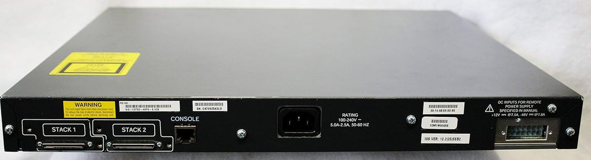 48 x 10/100Base-TX Stackable Ethernet Switch M911284