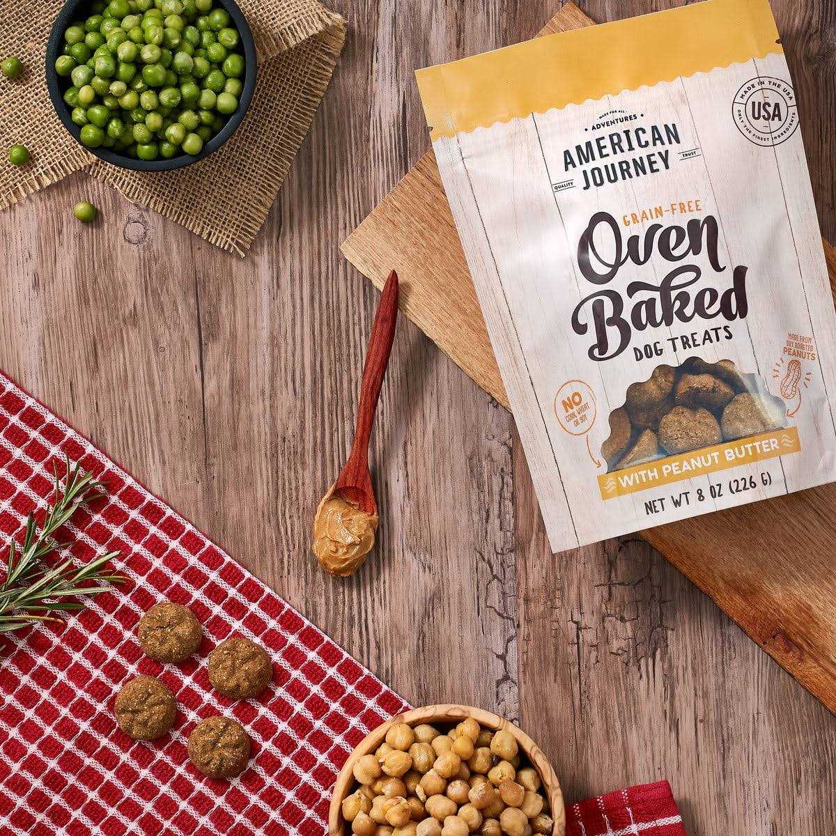 Peanut Butter Grain-Free Oven Baked Crunchy Biscuit Dog Treats S7103