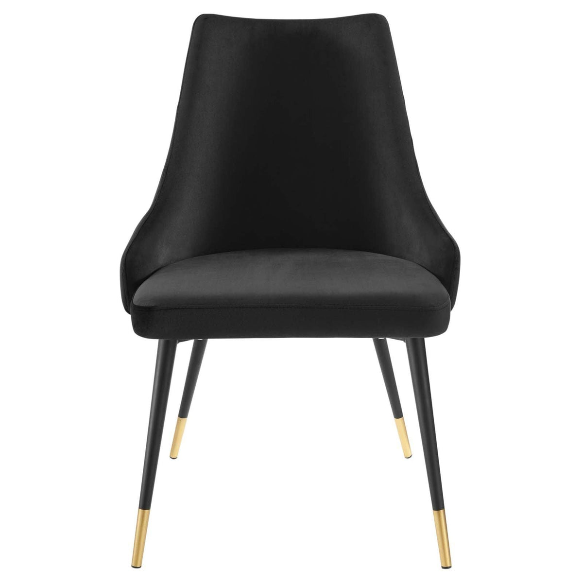 Navy Tufted Velvet Dining Side Chair A466