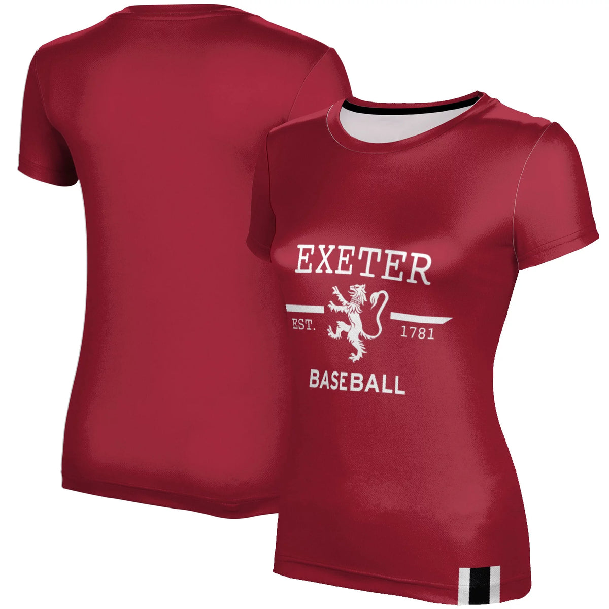 Maroon Baseball T-Shirt I21095
