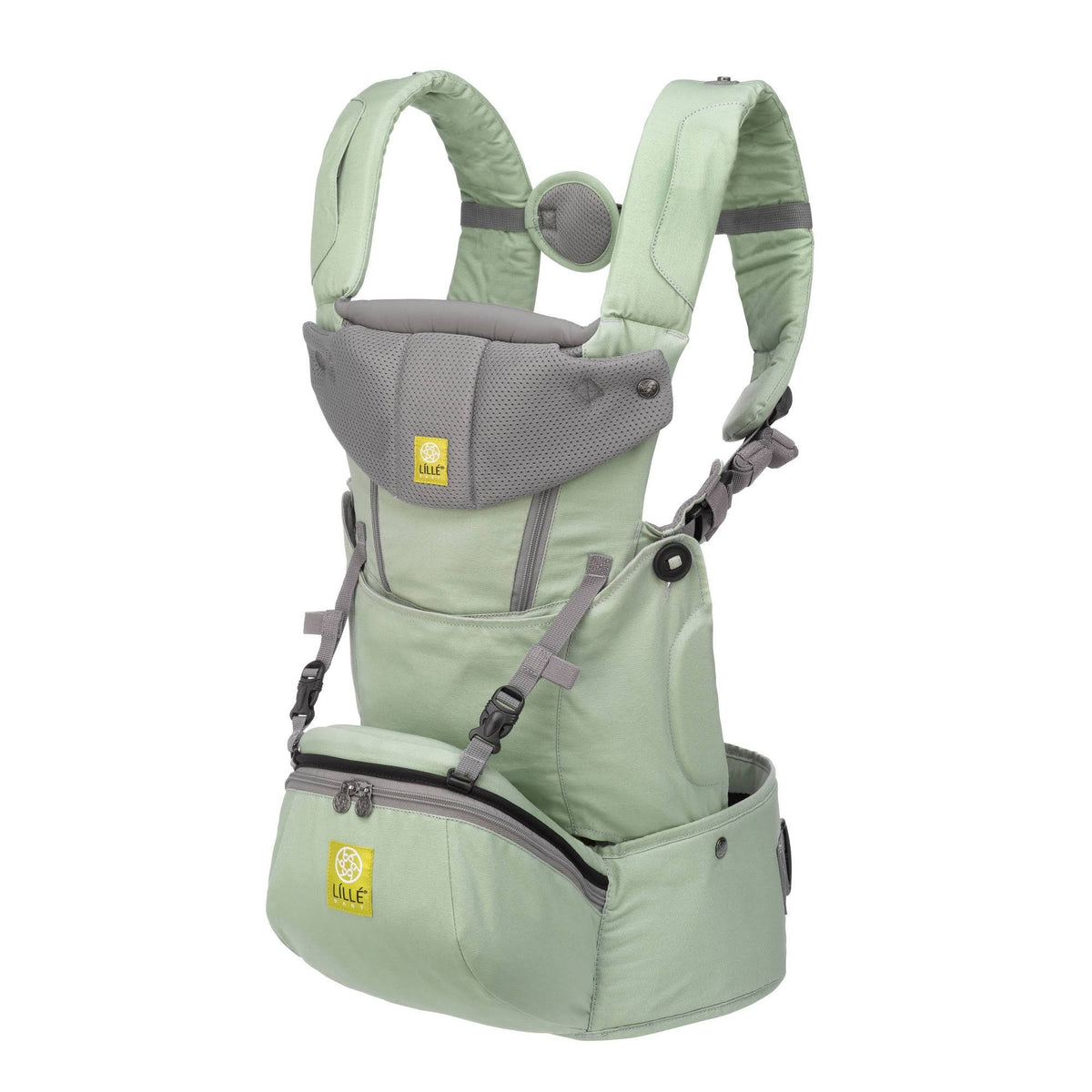 Sage Baby Carrier with Structured Seat Insert V66159
