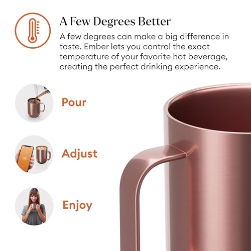 14 Oz App-Controlled Heated Smart Mug O238