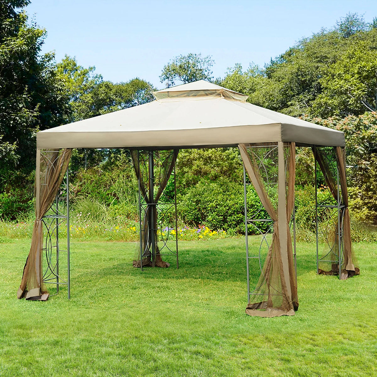 10X10 Replacement Canopy Set for Gazebo V75203