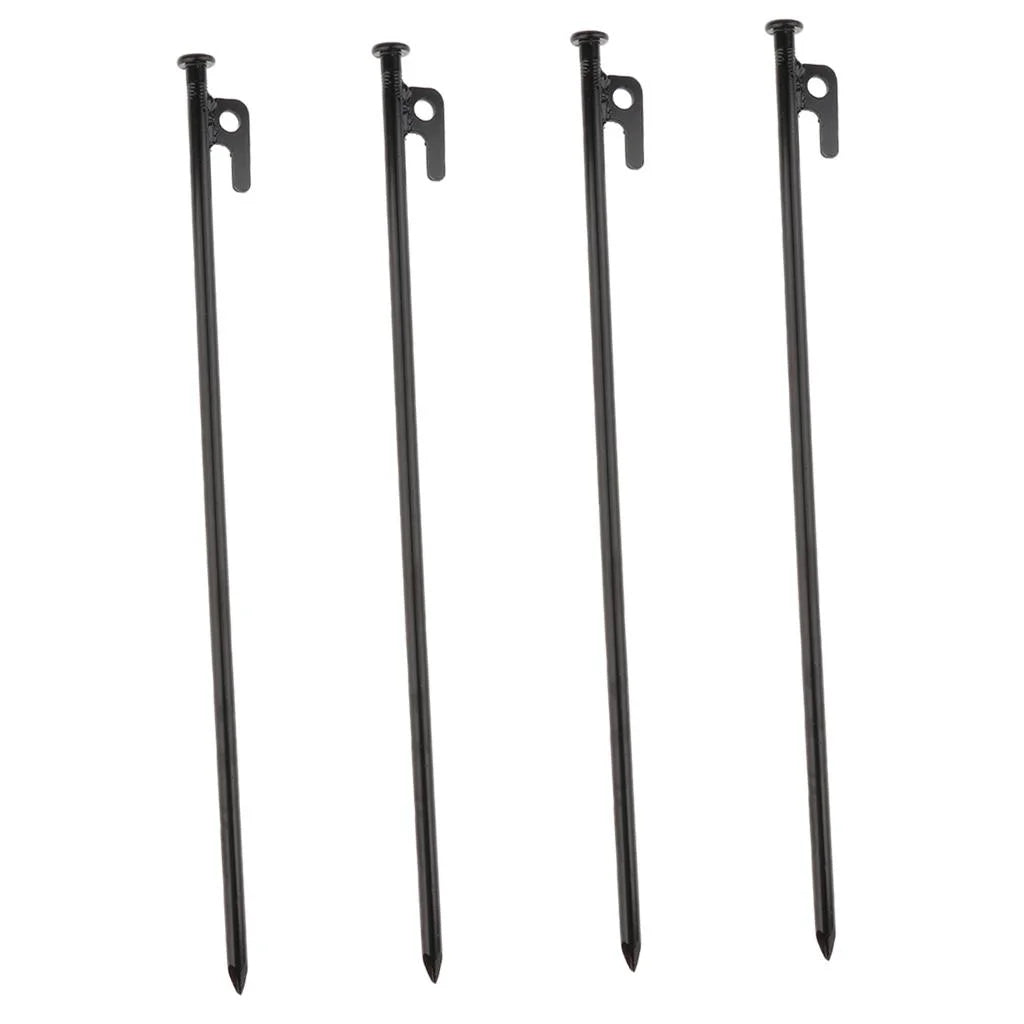 4 Pack Tent Stakes Peg Nails Camping Accessories 40cm P857