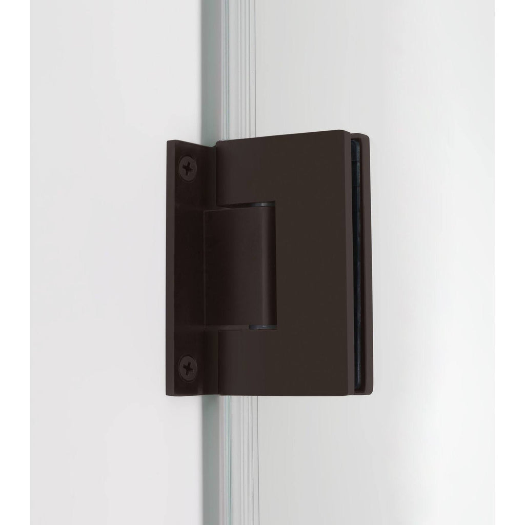 72x22 High x 22x22 Wide Frameless Shower Door Stainless Steel Y6306