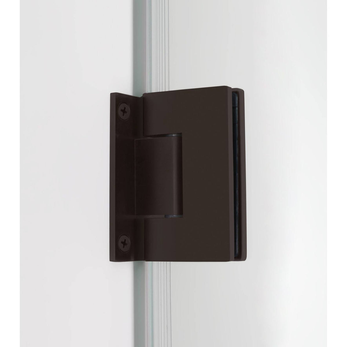 72x22 High x 22x22 Wide Frameless Shower Door Stainless Steel Y6306