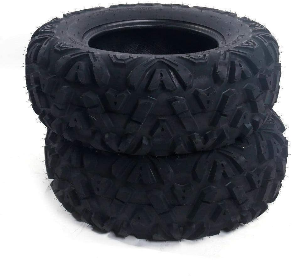 2 PCS All Terrain Tubeless ATV UTV Sports Tires 27x9-12 Front Left & Right 6PR V689427