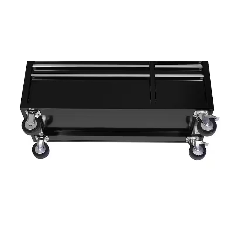 Black Mobile Workbench Cabinet G663