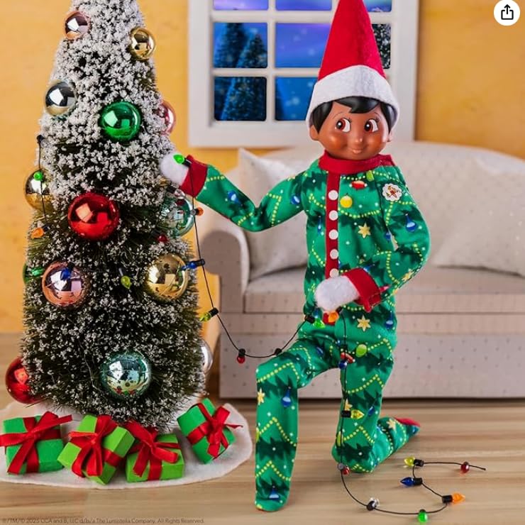 Blue Eyed Boy Scout Elf P265