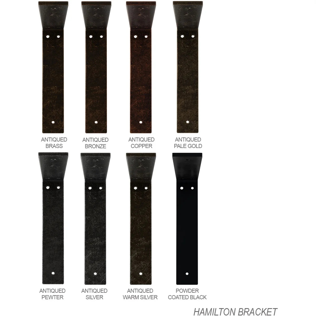 Stainless Steel Hamilton Bracket (6-Pack) D59625