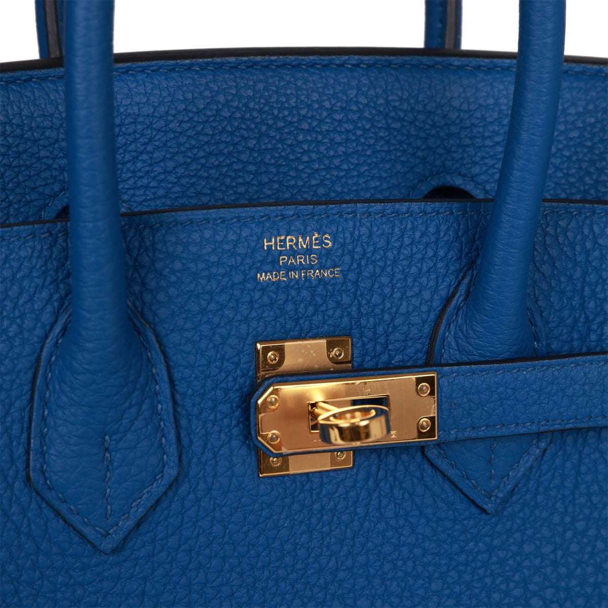 Pre-owned Togo Leather Handbag E193843