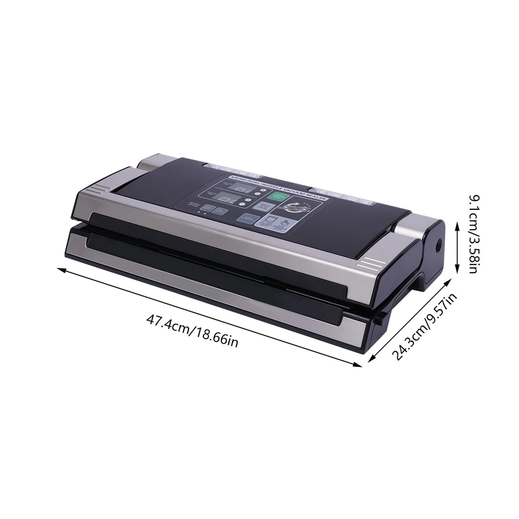 Double Pump Vacuum Sealer with 15.75'' Heater Bar O660