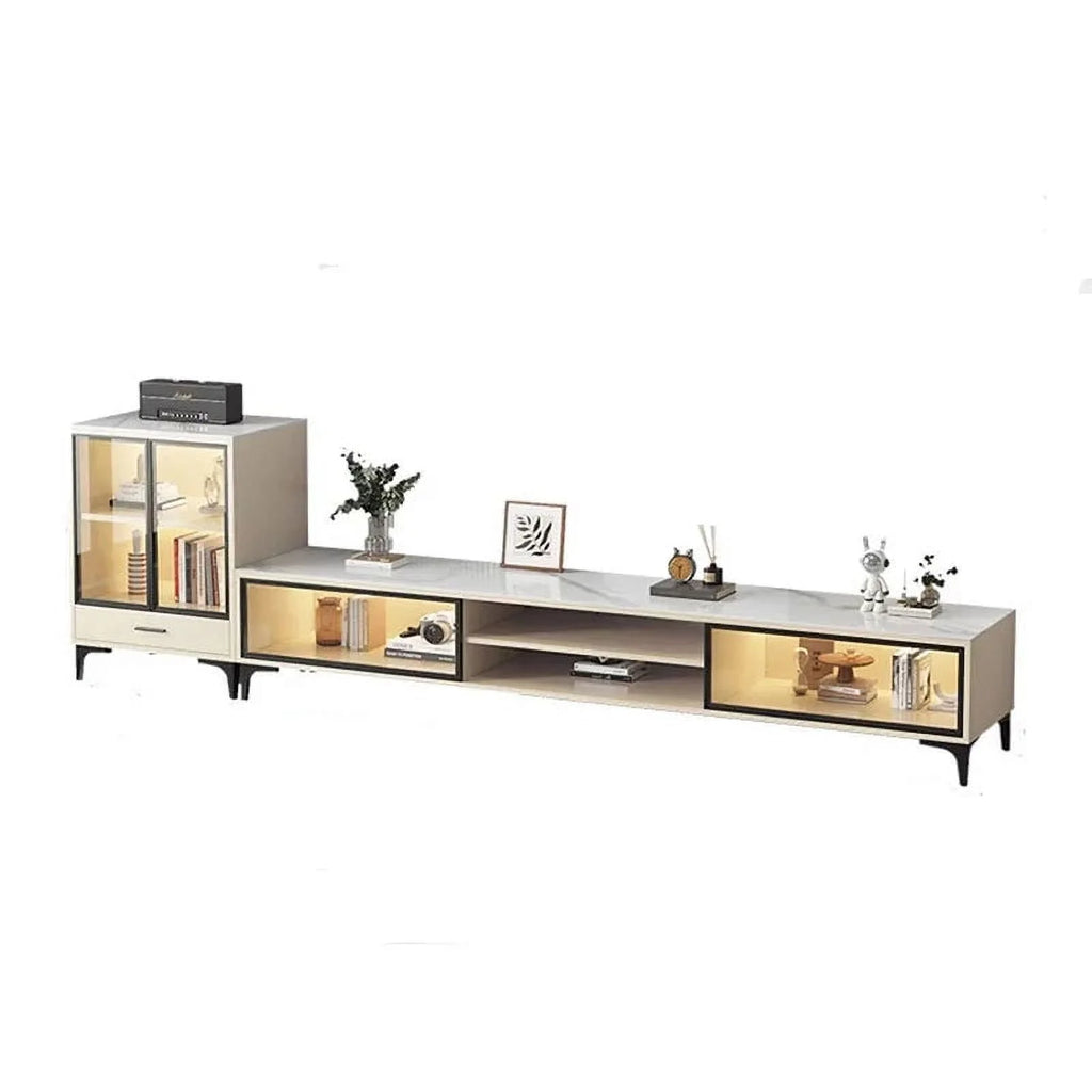 Wooden Tv Stand with Drawers H292