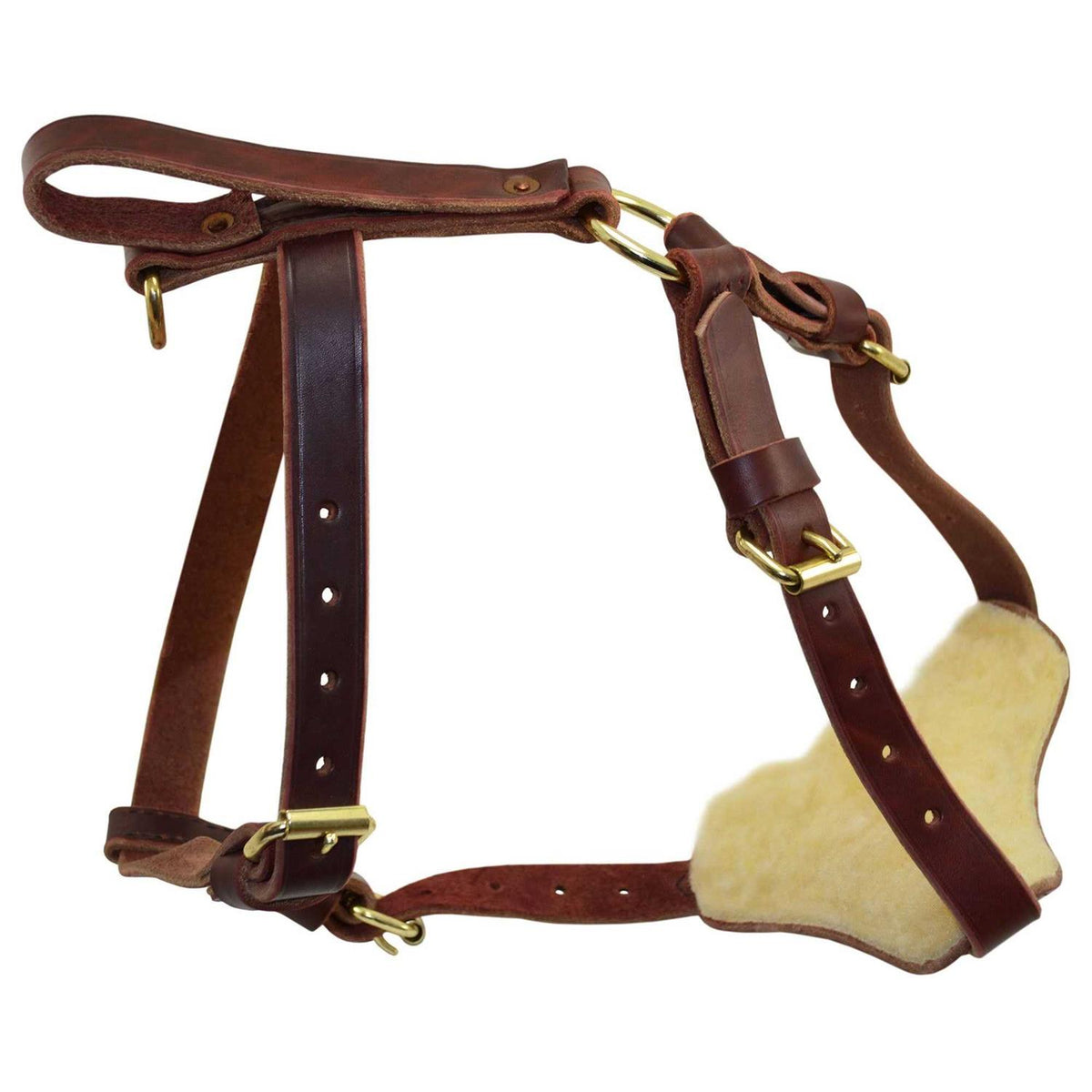 Leather Tracking Harness U7916