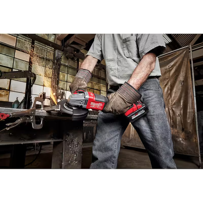 18V Brushless Cordless 4-1/2 in./6 in. Braking Grinder M467
