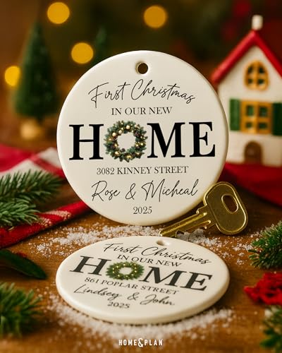 4" Wooden Hanging Christmas Ornament W3405