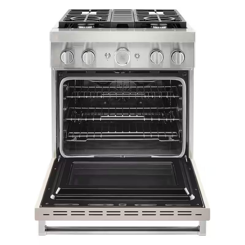4 Burner Dual Fuel Freestanding Smart Range W62463