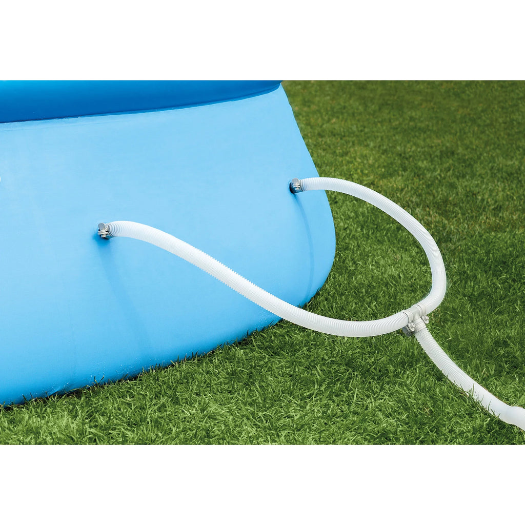 Inflatable Round Swimming Pool & Debris Cover N805851
