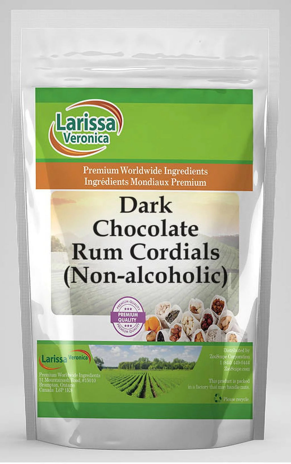 Dark Chocolate Rum Cordials 16 oz J47106