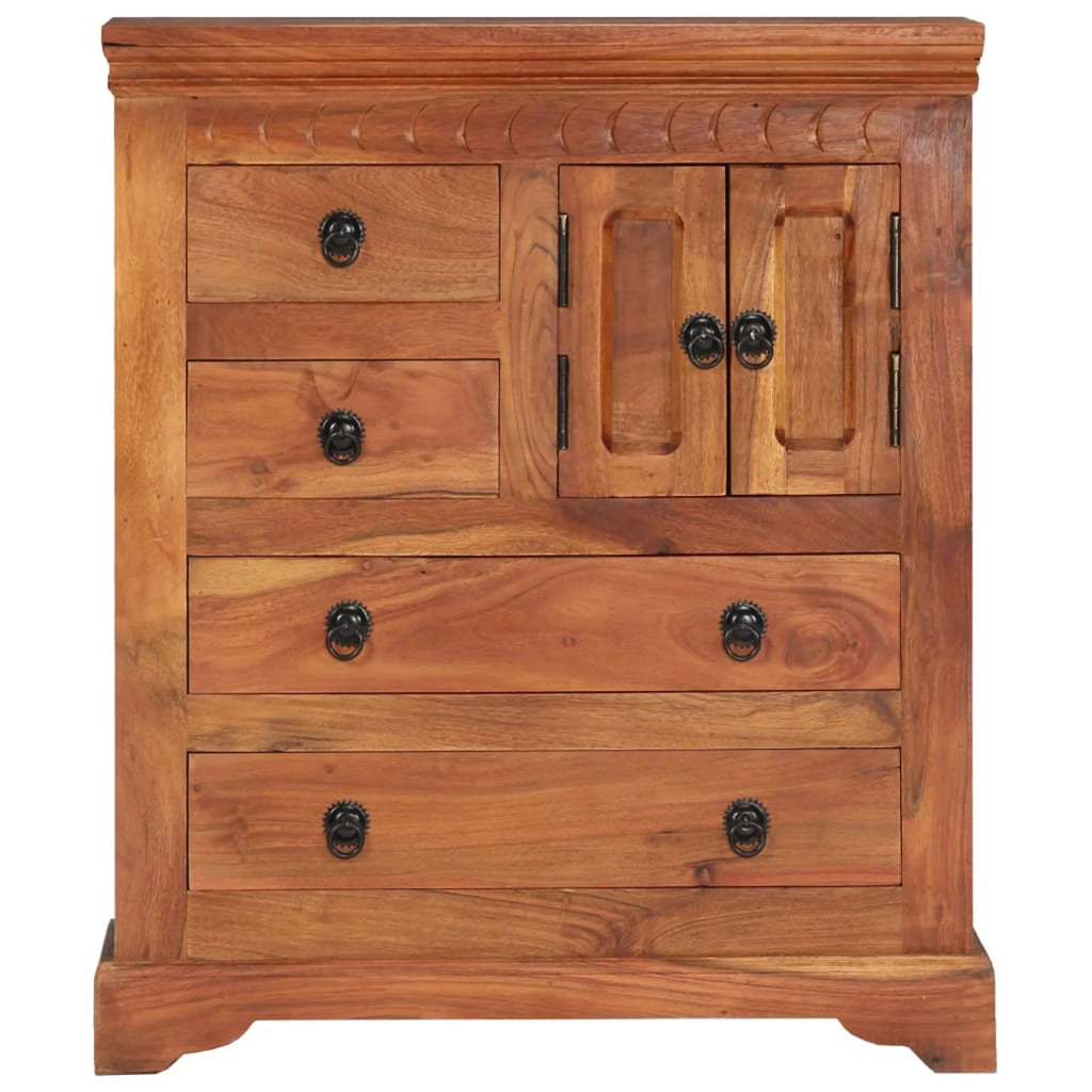 Solid Acacia Wood Sideboard J722333