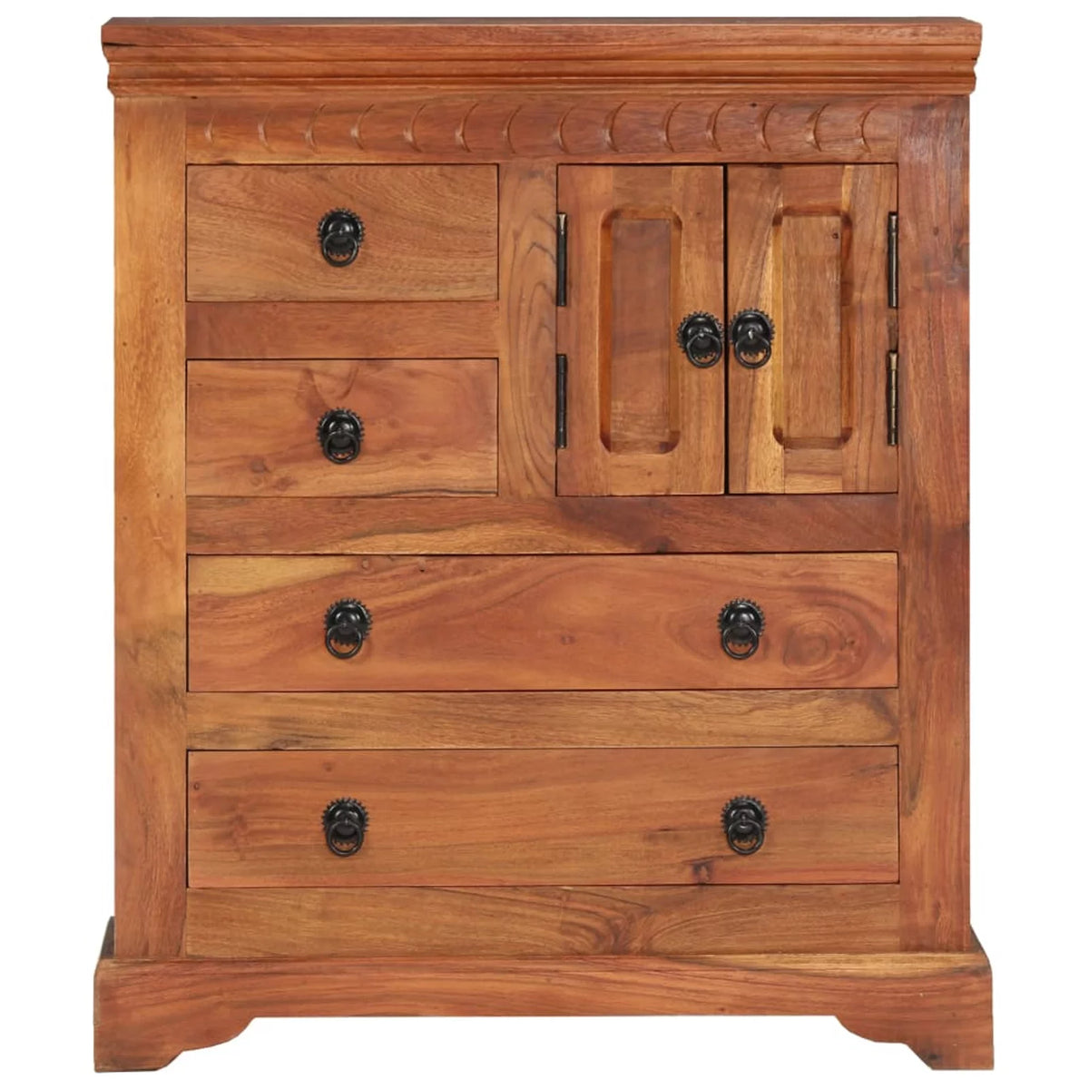 Solid Acacia Wood Sideboard J722333