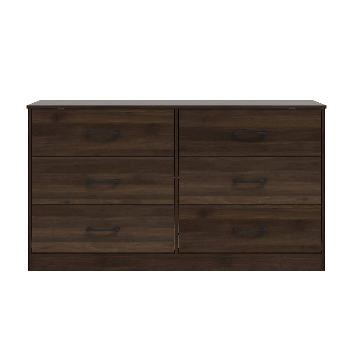 White 6 Drawer Dresser X3106