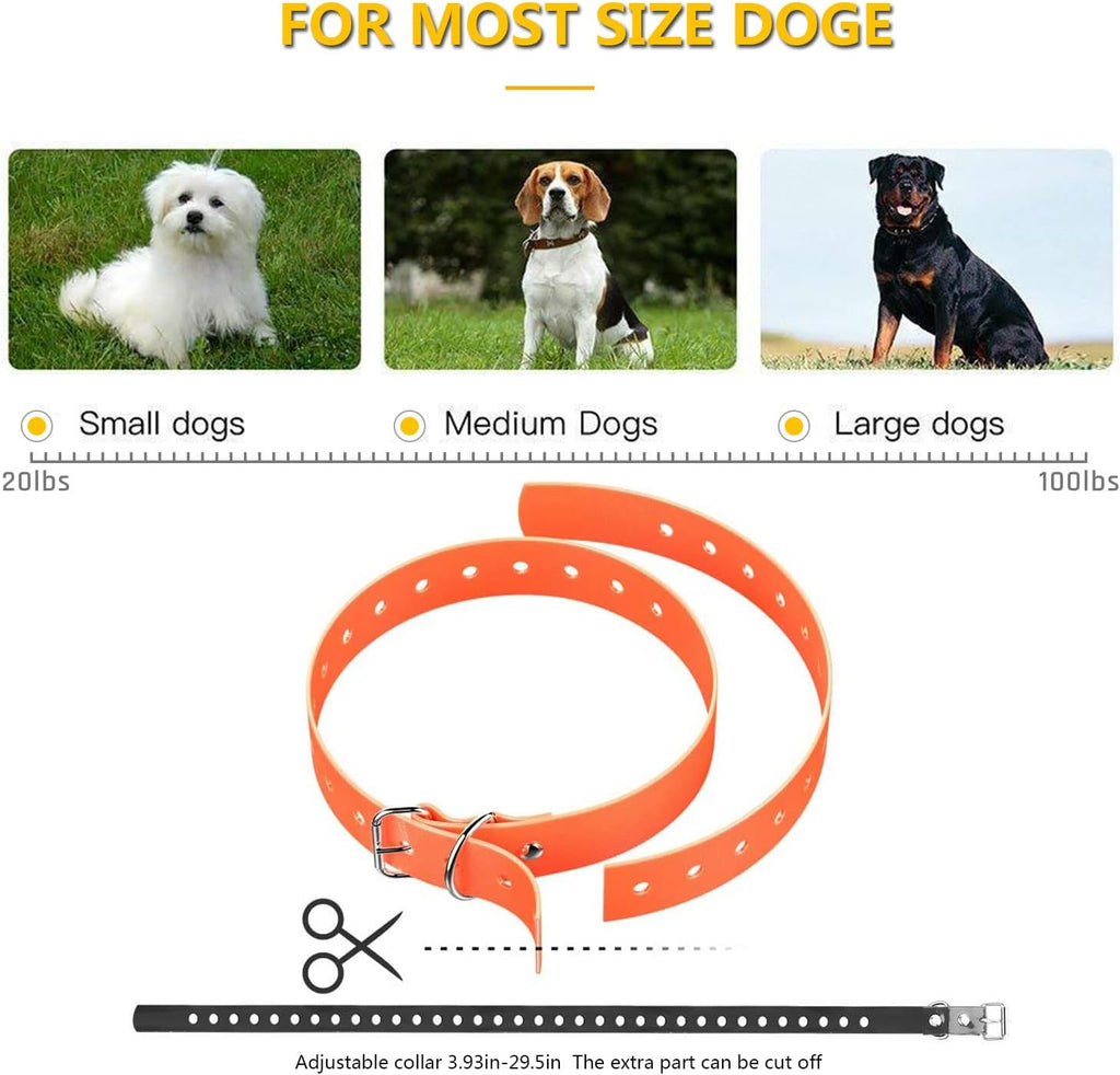 Waterproof Rechargeable Dog Training Collar Pack of 2 H68267