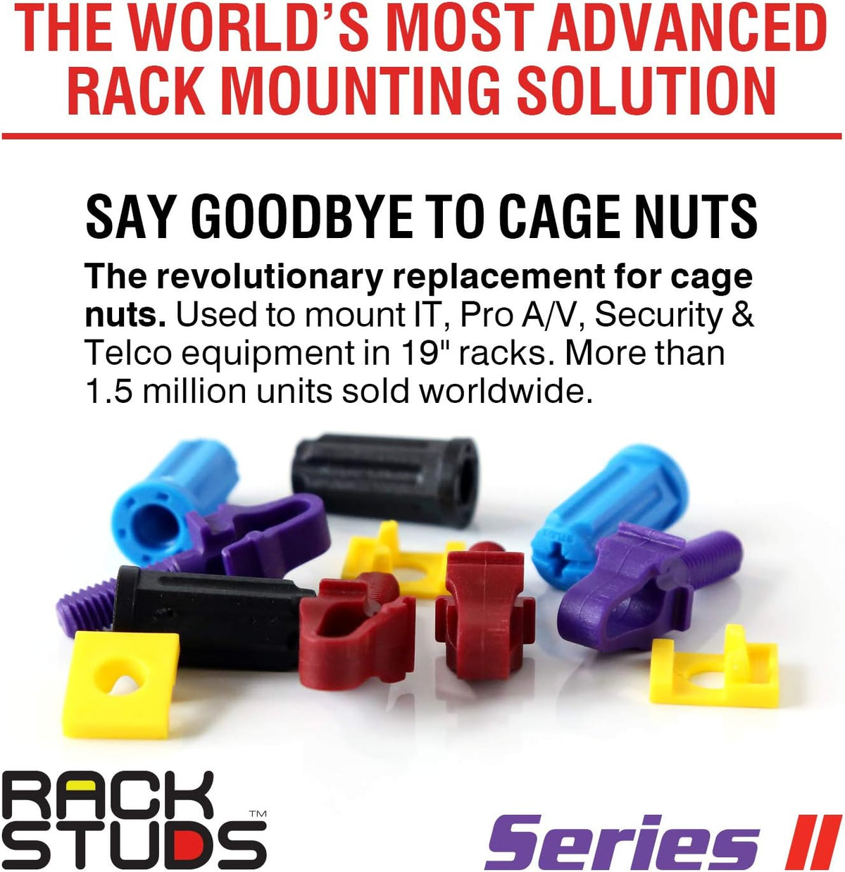 Rack Mount Solution with 80 Studs M7049