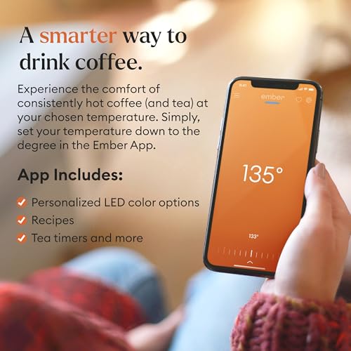 14 Oz App-Controlled Heated Smart Mug O238